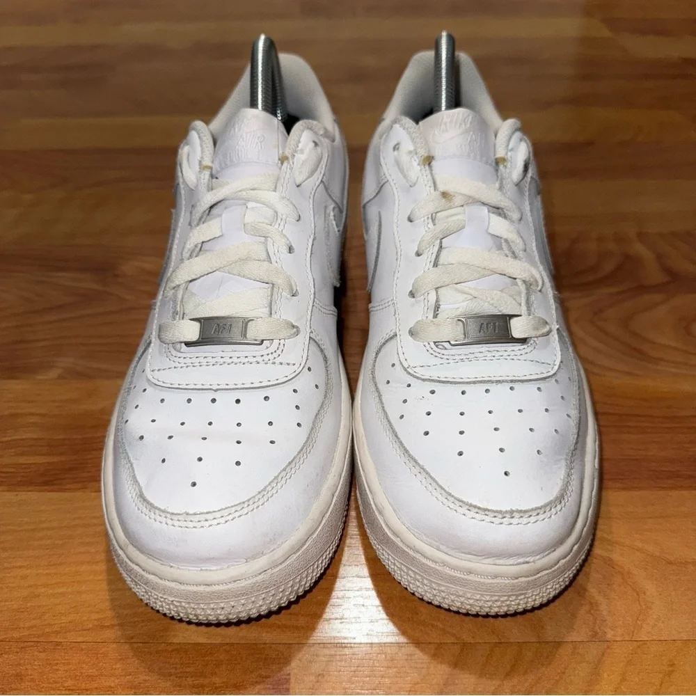 Nike Youth Air Force 1 LE Grade School Shoe Size 7Y, White/White DH2920-111 2021